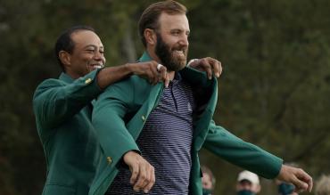 Dustin Johnson wins Masters Green Jacket