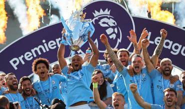 Premier League trophy