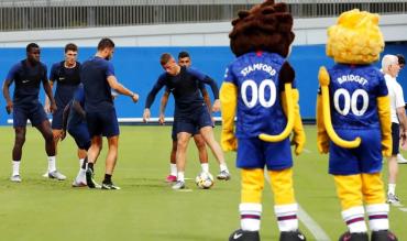 Stamford the Lion & Bridget the Lioness are the two Chelsea mascots