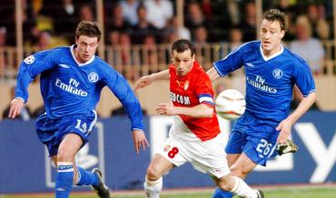 John Terry playing as a youngster for Chelsea