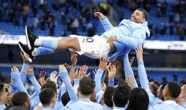 Sergio Aguero is Man City's all time top scorer