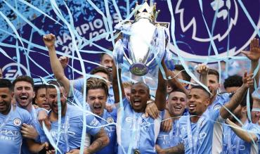Man City win Premier League title