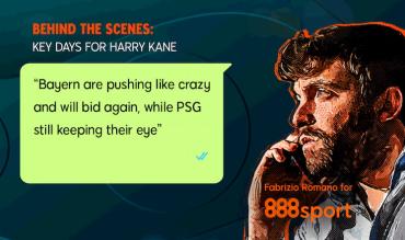 Fabrizio Romano on Harry Kane to Bayern Munich