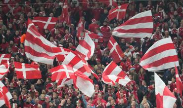 Rasmus Hojlund plays for the Denmark national team