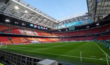 Netherlands play at the Johan Cruyff Arena