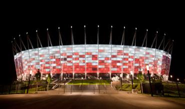 Poland national stadium where Jakub Kiwior plays