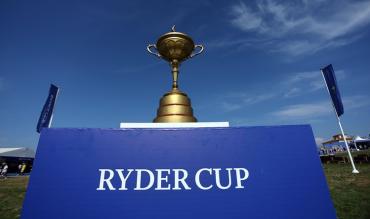 The Ryder Cup trophy